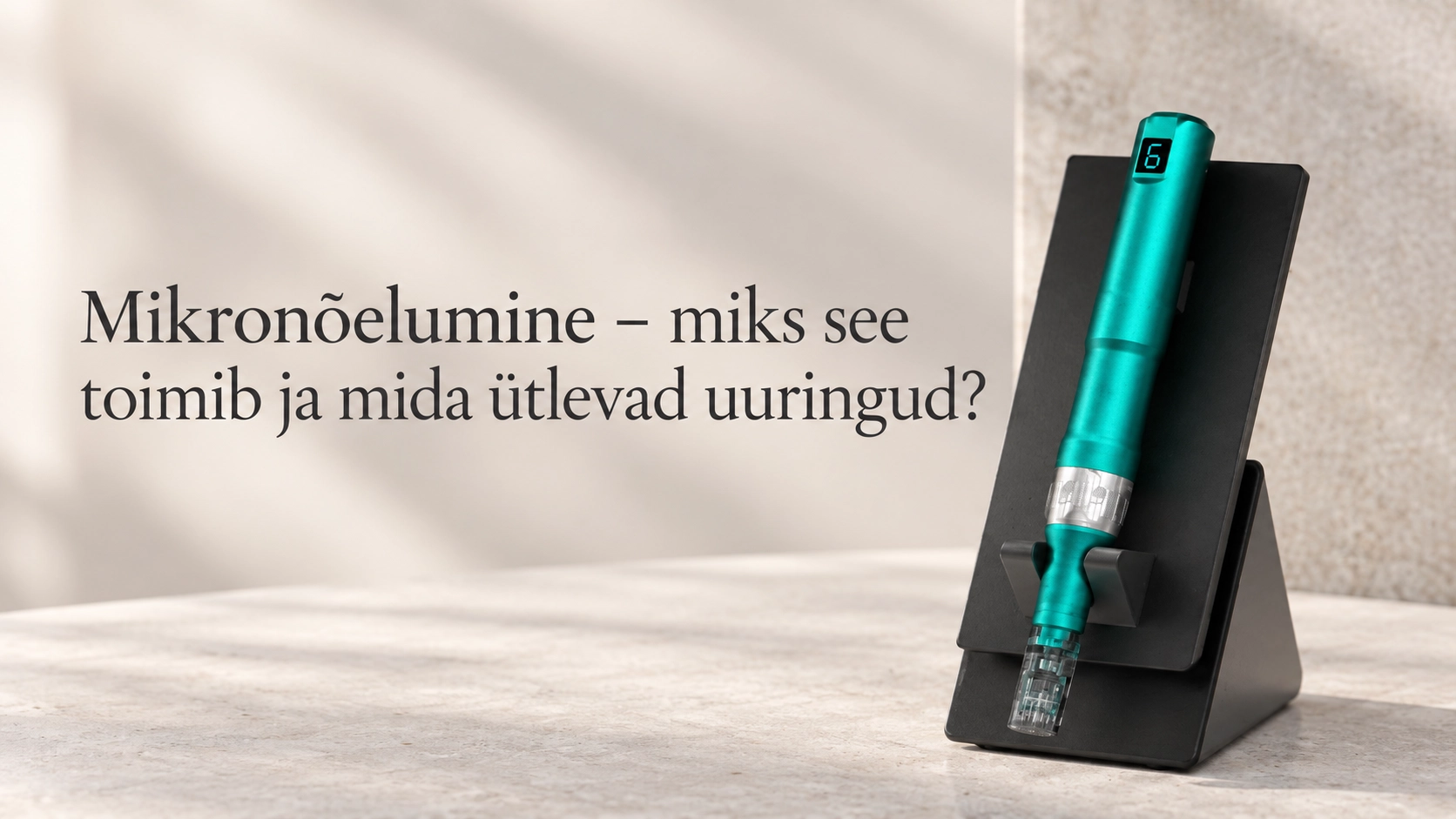 Mikronõelumine - miks see toimib ja mida ütlevad uuringud?
